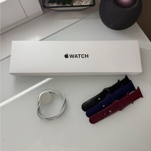 Apple Watch SE with accessories